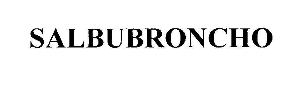 Mẫu nhãn hiệu SALBUBRONCHO