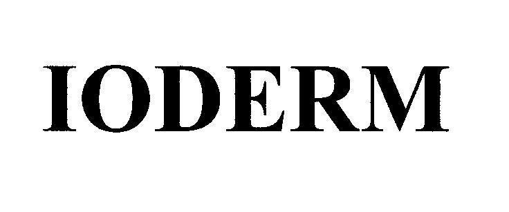 Mẫu nhãn hiệu IODERM