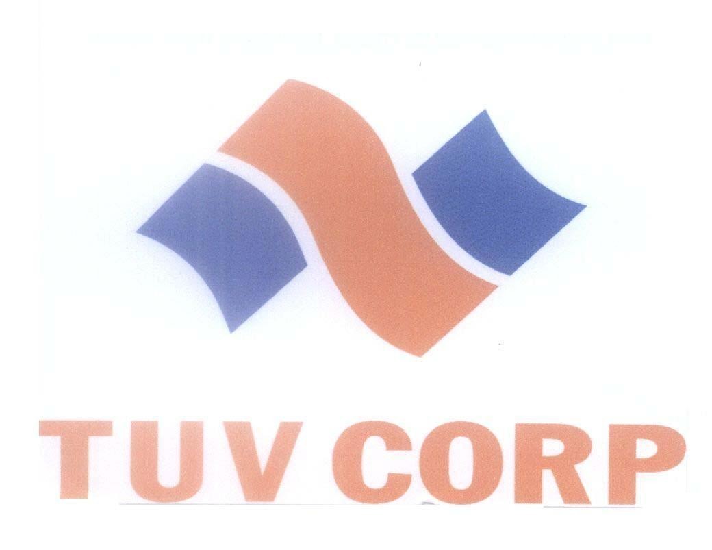 Mẫu nhãn hiệu TUV CORP