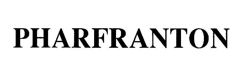 Mẫu nhãn hiệu PHARFRANTON