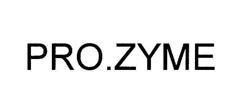 Mẫu nhãn hiệu PRO.ZYME