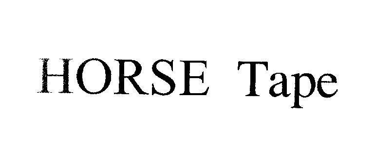 Mẫu nhãn hiệu HORSE Tape