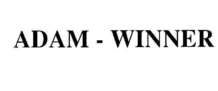 Mẫu nhãn hiệu ADAM - WINNER
