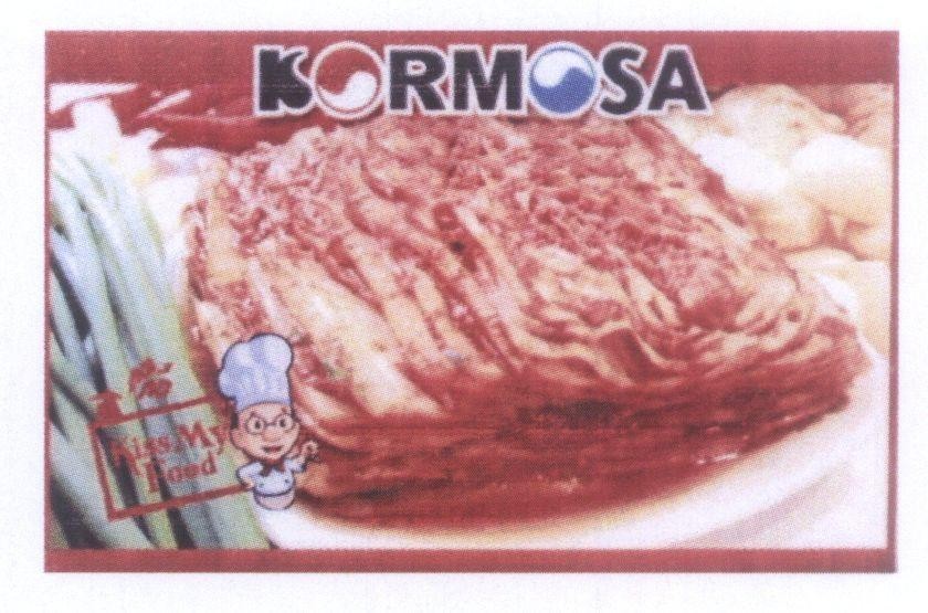 Mẫu nhãn hiệu KORMOSA KissMy Food