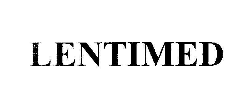 Mẫu nhãn hiệu LENTIMED