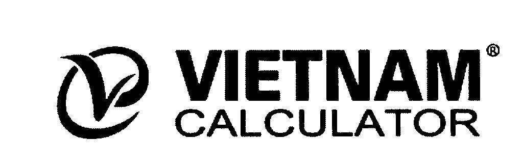 Mẫu nhãn hiệu VC VIETNAM CALCULATOR