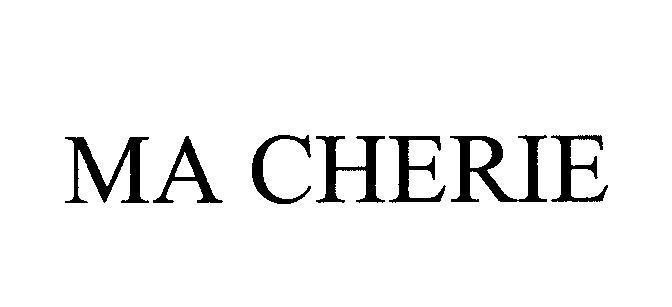 Mẫu nhãn hiệu MA CHERIE