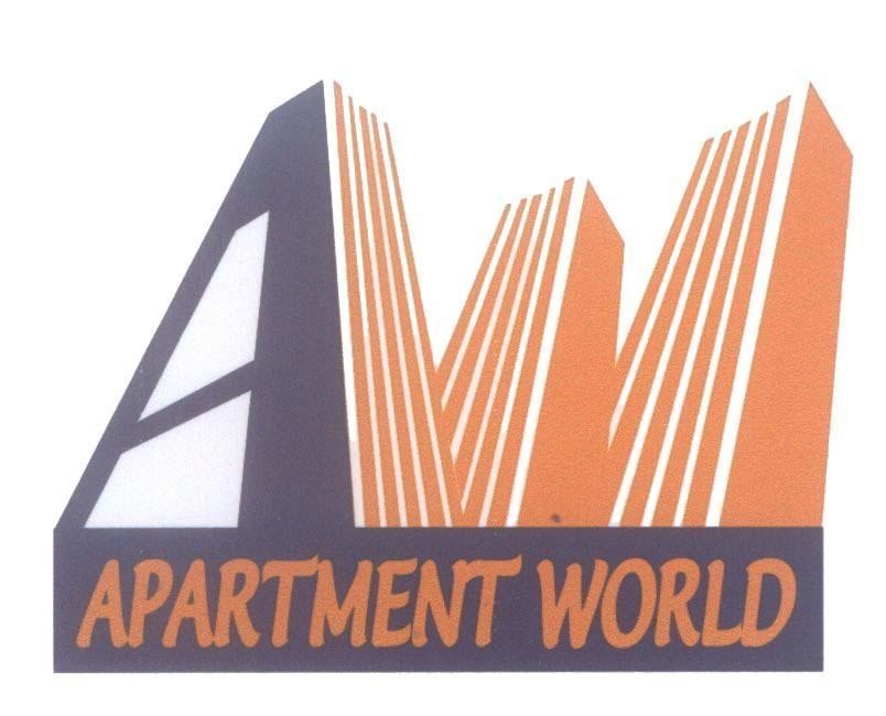 Mẫu nhãn hiệu AW APARTMENT WORLD