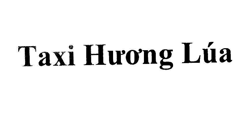 Mẫu nhãn hiệu Taxi Hương Lúa