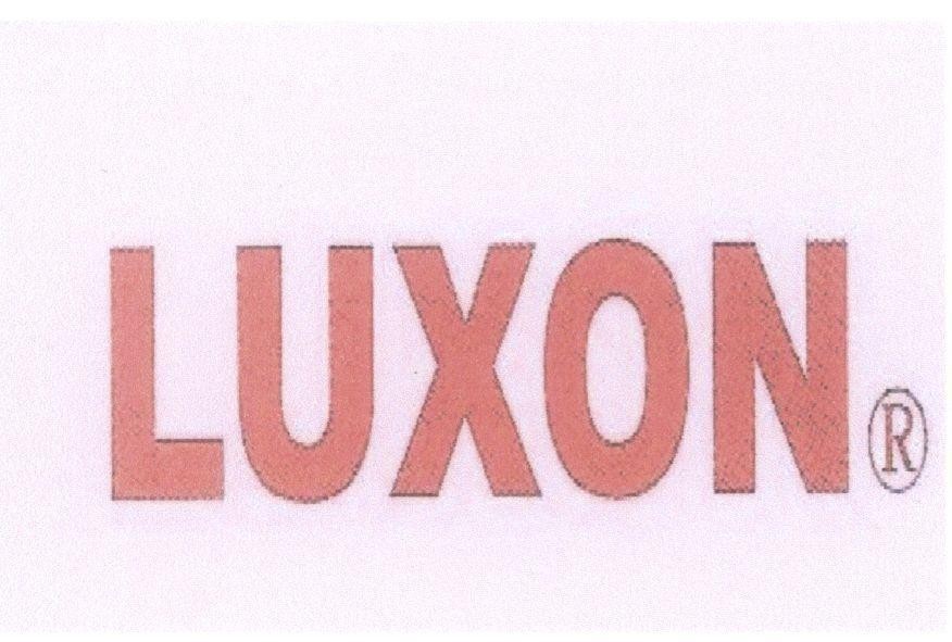Mẫu nhãn hiệu LUXON
