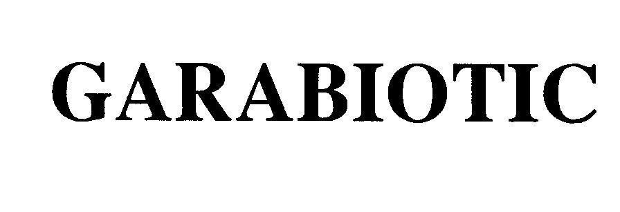 Mẫu nhãn hiệu GARABIOTIC