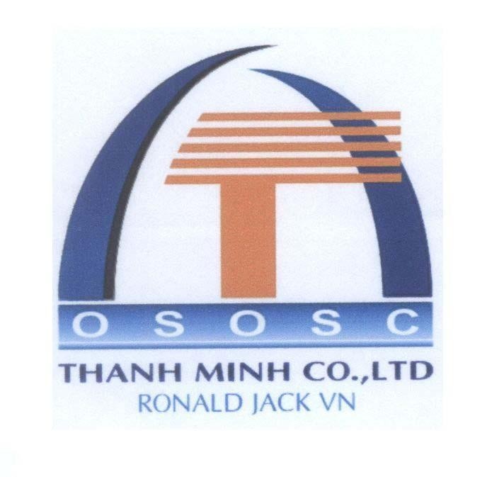 Mẫu nhãn hiệu TM T M OSOSC THANH MINH CO., LTD RONALD JACK VN