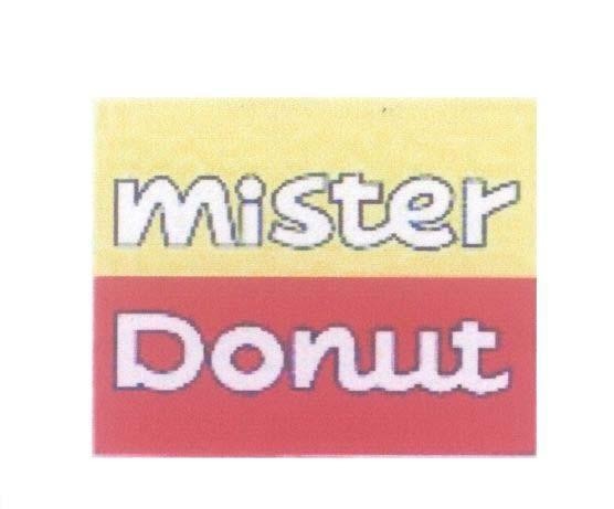Mẫu nhãn hiệu mister Donut
