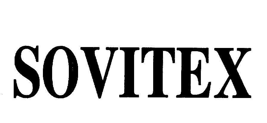 Mẫu nhãn hiệu SOVITEX