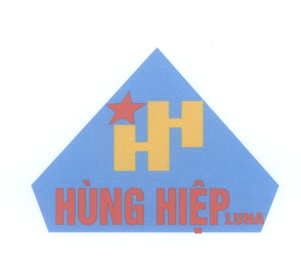 Mẫu nhãn hiệu HH Hùng Hiệp LUNA