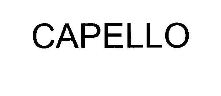 Mẫu nhãn hiệu CAPELLO