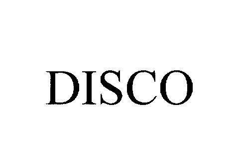 Mẫu nhãn hiệu DISCO