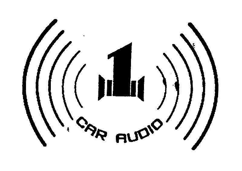 Mẫu nhãn hiệu 1 CAR AUDIO