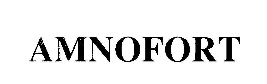 Mẫu nhãn hiệu AMNOFORT