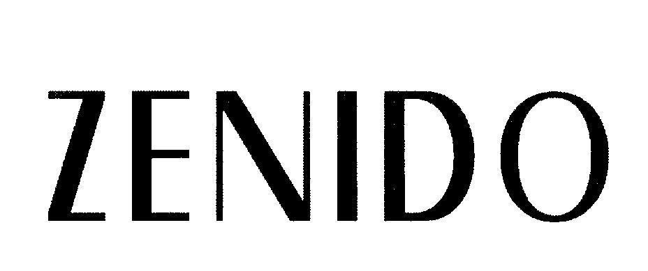 Mẫu nhãn hiệu ZENIDO