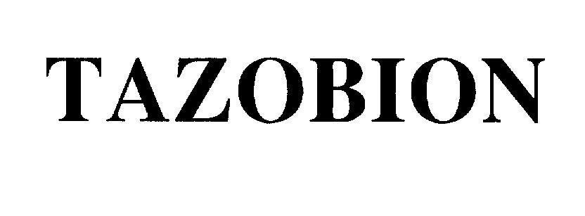 Mẫu nhãn hiệu TAZOBION