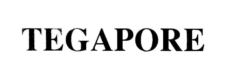 Mẫu nhãn hiệu TEGAPORE