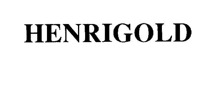 Mẫu nhãn hiệu HENRIGOLD