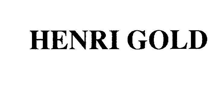 Mẫu nhãn hiệu HENRI GOLD