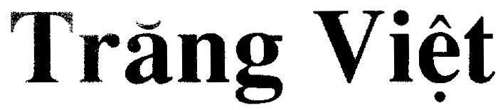 Mẫu nhãn hiệu Trăng Việt