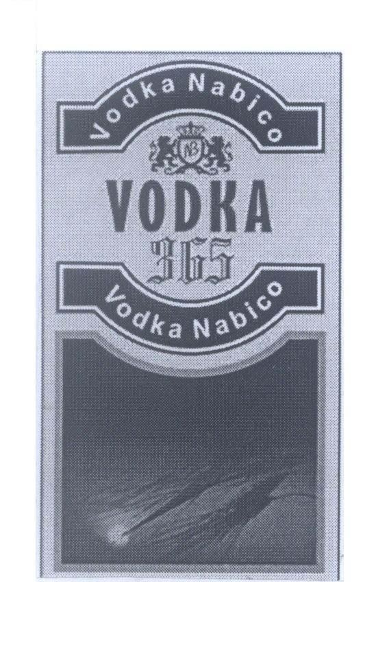 Mẫu nhãn hiệu VODKA 365 NB N B Vodka Nabico