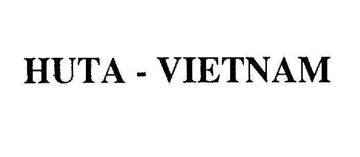 Mẫu nhãn hiệu HUTA - VIETNAM