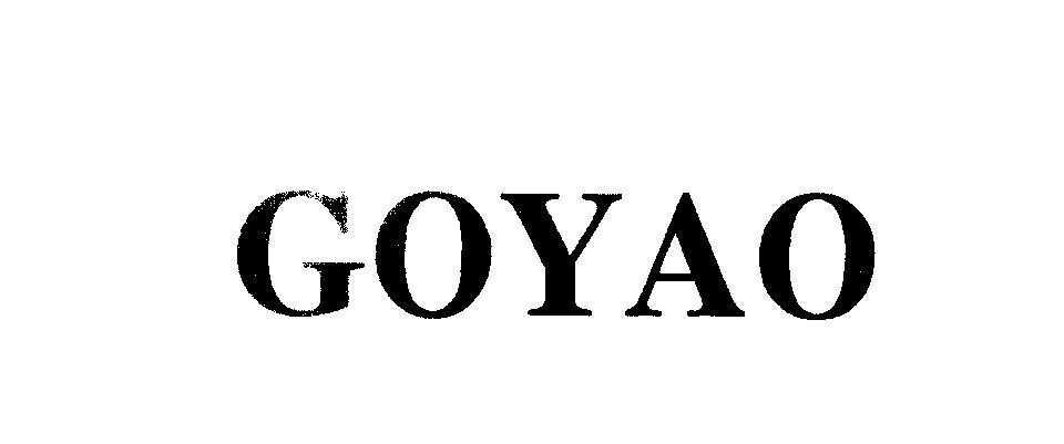 Mẫu nhãn hiệu GOYAO