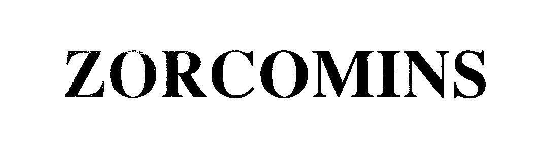 Mẫu nhãn hiệu ZORCOMINS