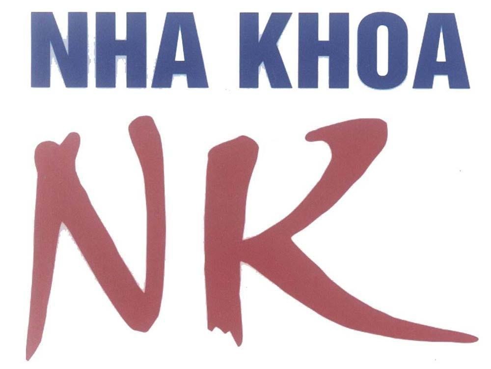 Mẫu nhãn hiệu NHA KHOA NK