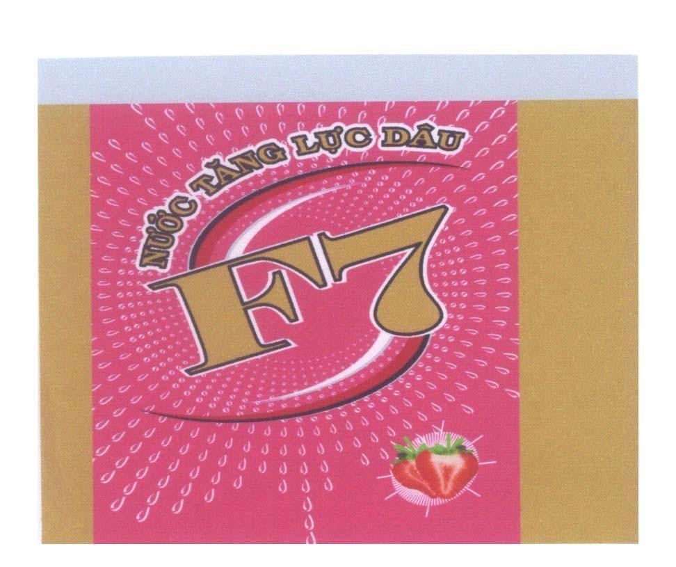 Mẫu nhãn hiệu S F7 Nước Tăng Lực Dâu