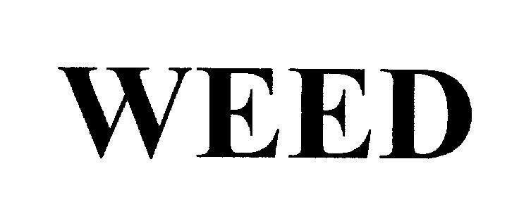 Mẫu nhãn hiệu WEED