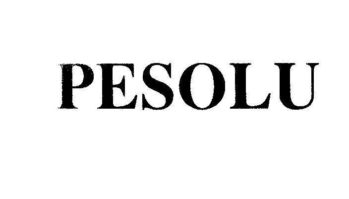 Mẫu nhãn hiệu PESOLU