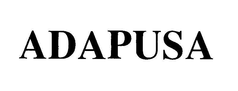 Mẫu nhãn hiệu ADAPUSA