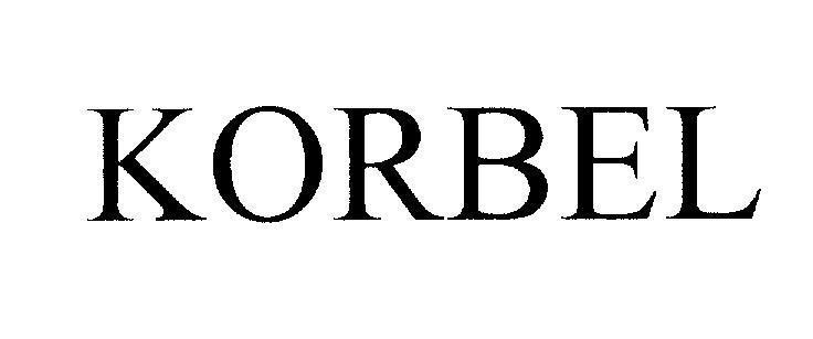 Mẫu nhãn hiệu KORBEL