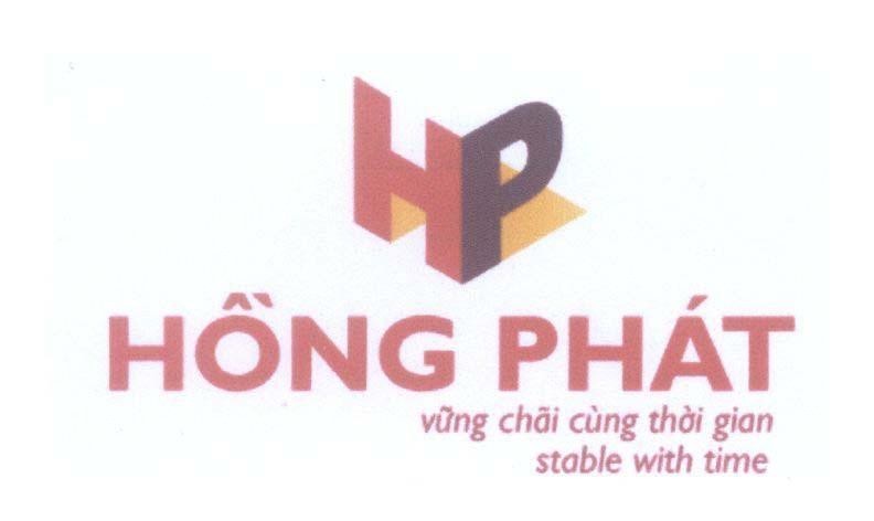 Mẫu nhãn hiệu HP Hồng Phát vững chãi cùng thời gian stable with time