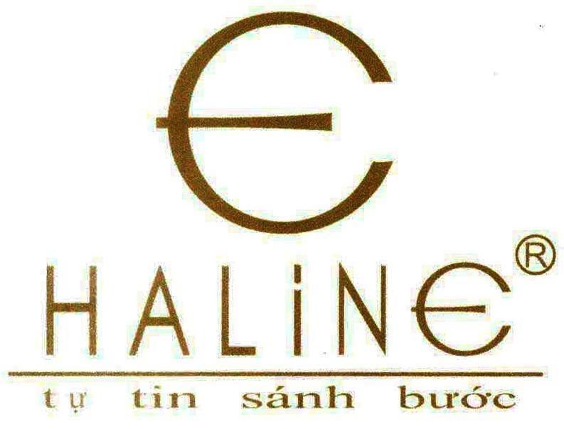 Mẫu nhãn hiệu E HALINE tự tin sánh bước
