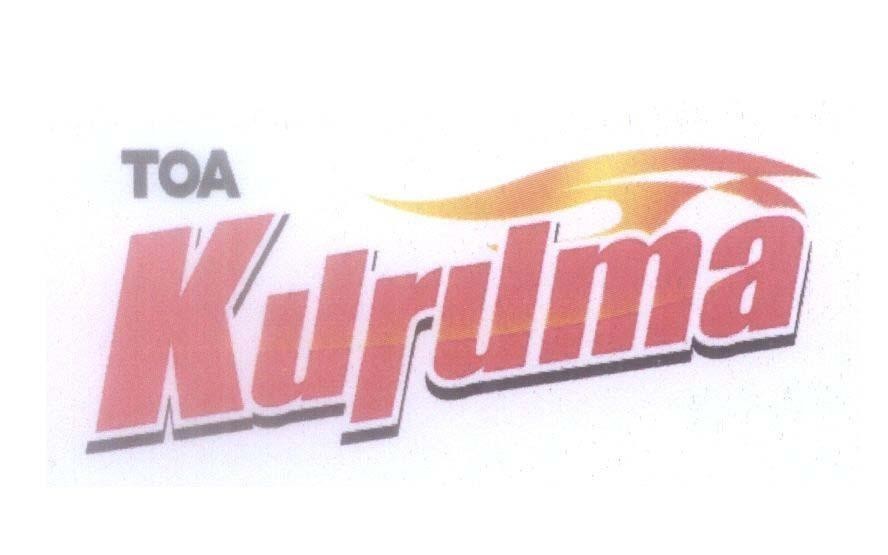 Mẫu nhãn hiệu TOA Kuruma