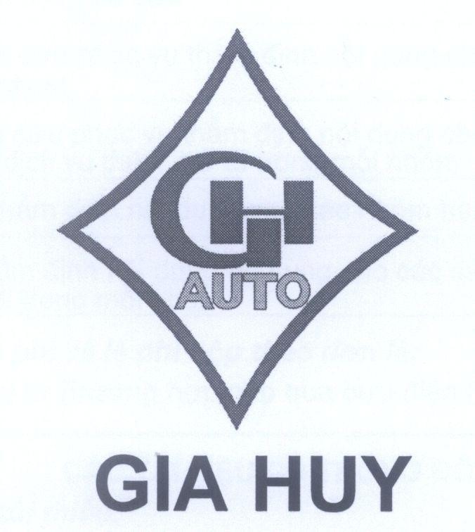 Mẫu nhãn hiệu GH G H AUTO GIA HUY