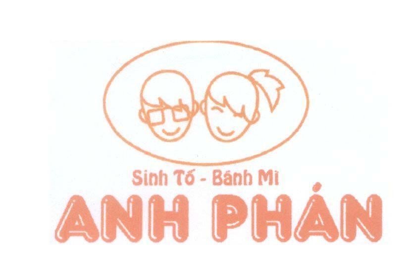 Mẫu nhãn hiệu Anh Phán Sinh Tố - Bánh Mì