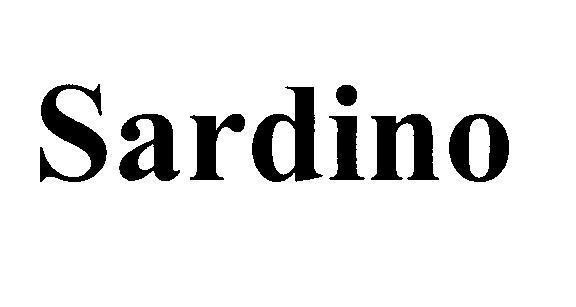 Mẫu nhãn hiệu Sardino