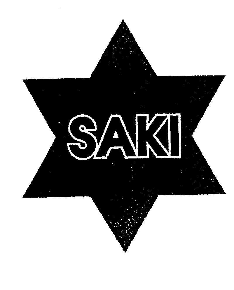 Mẫu nhãn hiệu SAKI