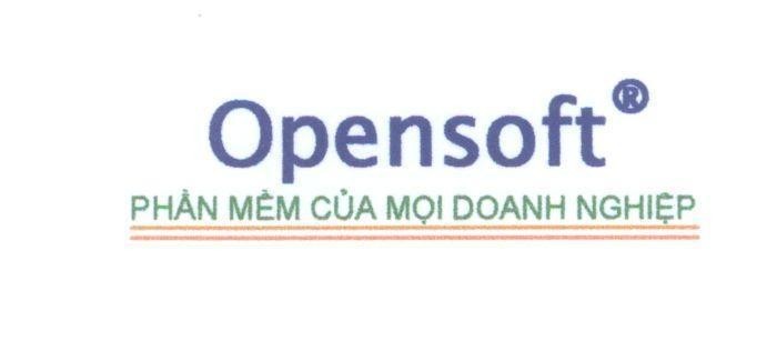 Mẫu nhãn hiệu Opensoft Phần Mềm Của Mọi Doanh Nghiệp