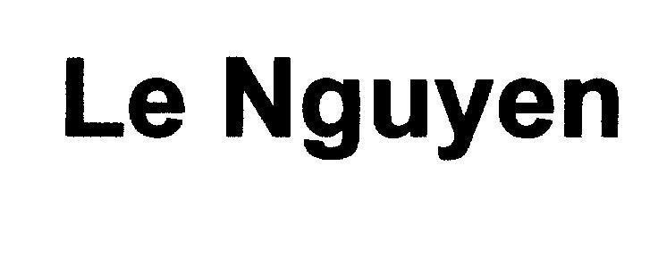 Mẫu nhãn hiệu Le Nguyen