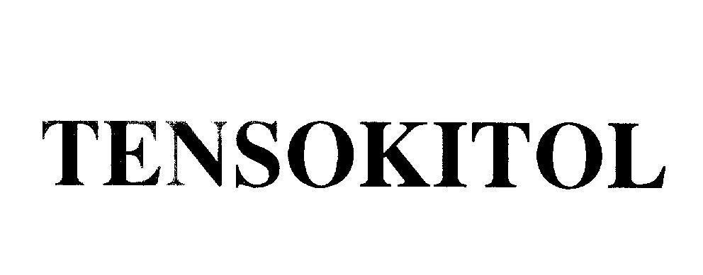 Mẫu nhãn hiệu TENSOKITOL