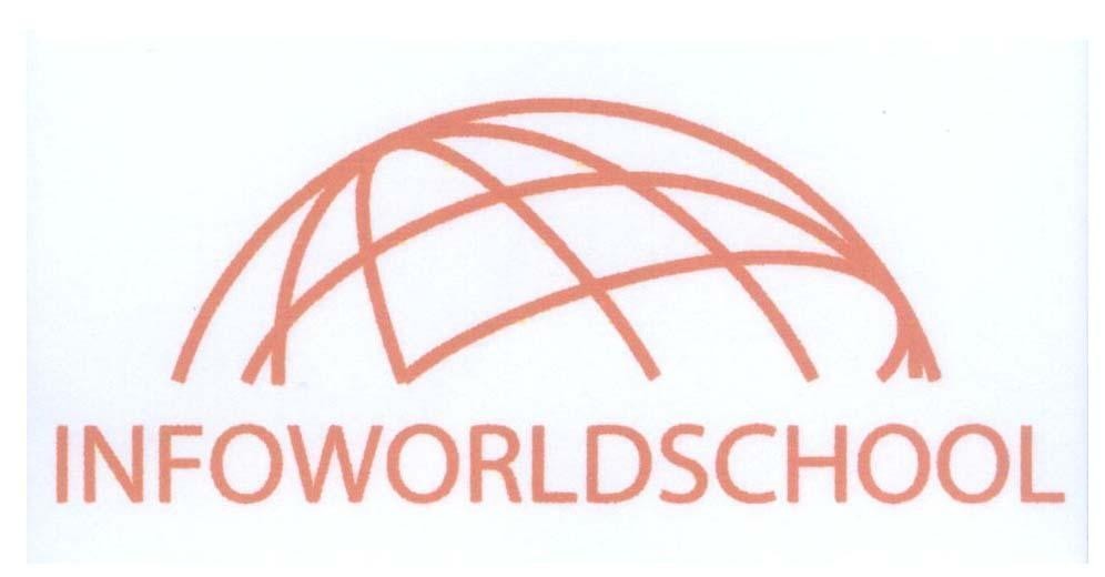 Mẫu nhãn hiệu INFOWORLDSCHOOL